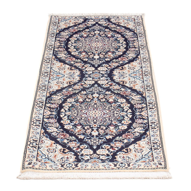 Runner Perser Rug - Nain - Premium - 150 x 50 cm - dark blue