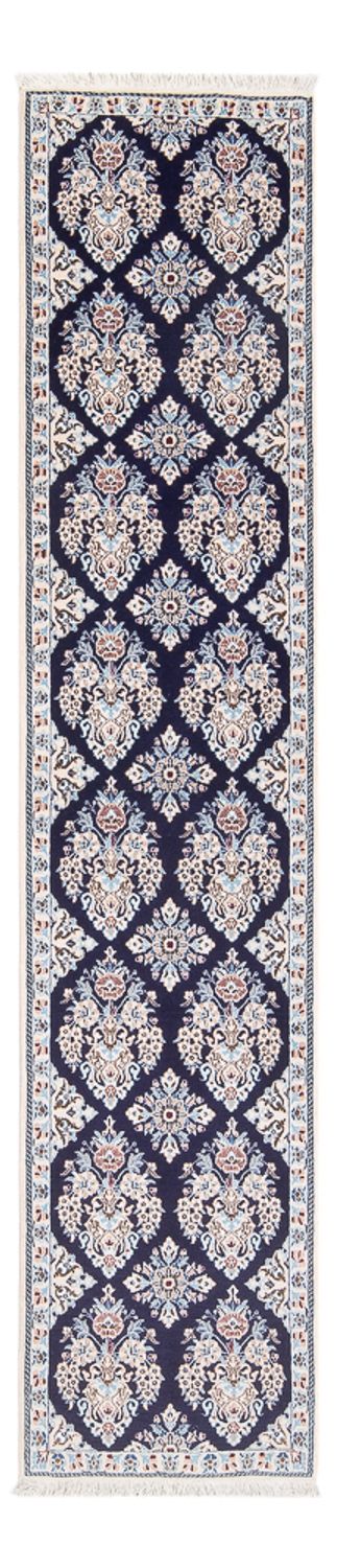 Runner Perser Rug - Nain - Premium - 210 x 48 cm - dark blue