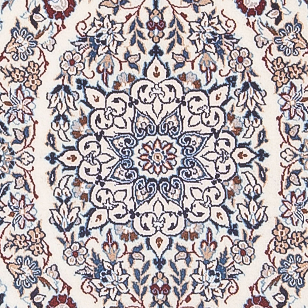 Runner Perser Rug - Nain - Premium - 209 x 49 cm - dark beige