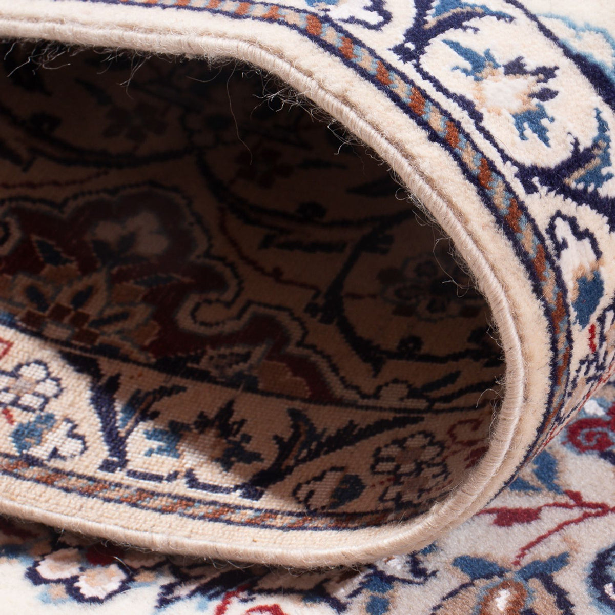 Runner Perser Rug - Nain - Premium - 209 x 49 cm - dark beige