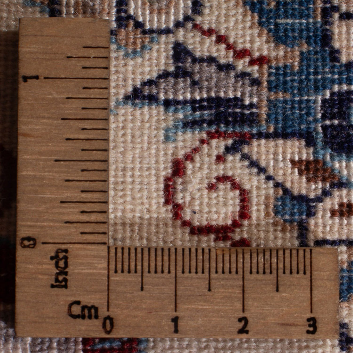 Runner Perser Rug - Nain - Premium - 209 x 49 cm - dark beige