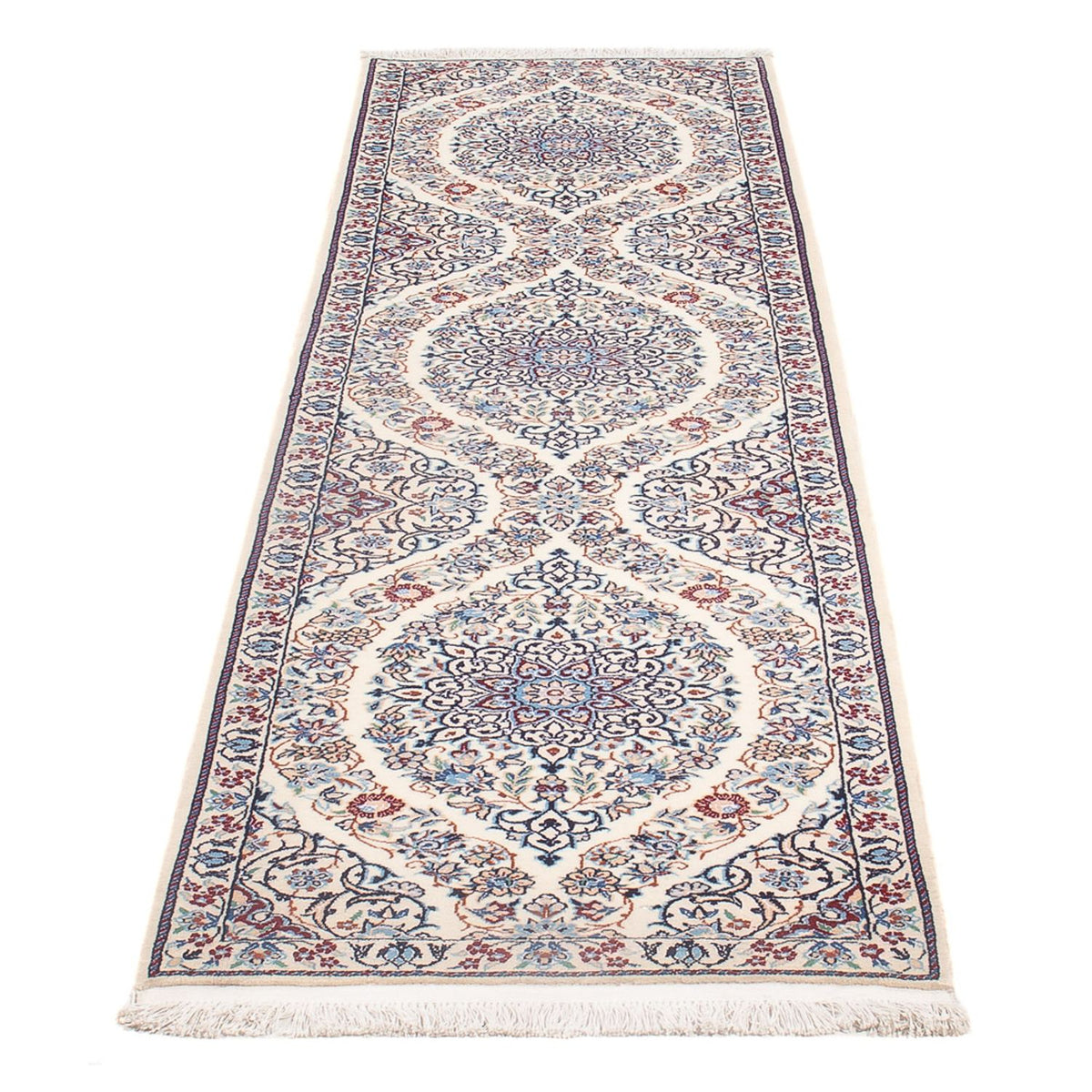 Runner Perser Rug - Nain - Premium - 220 x 57 cm - dark beige