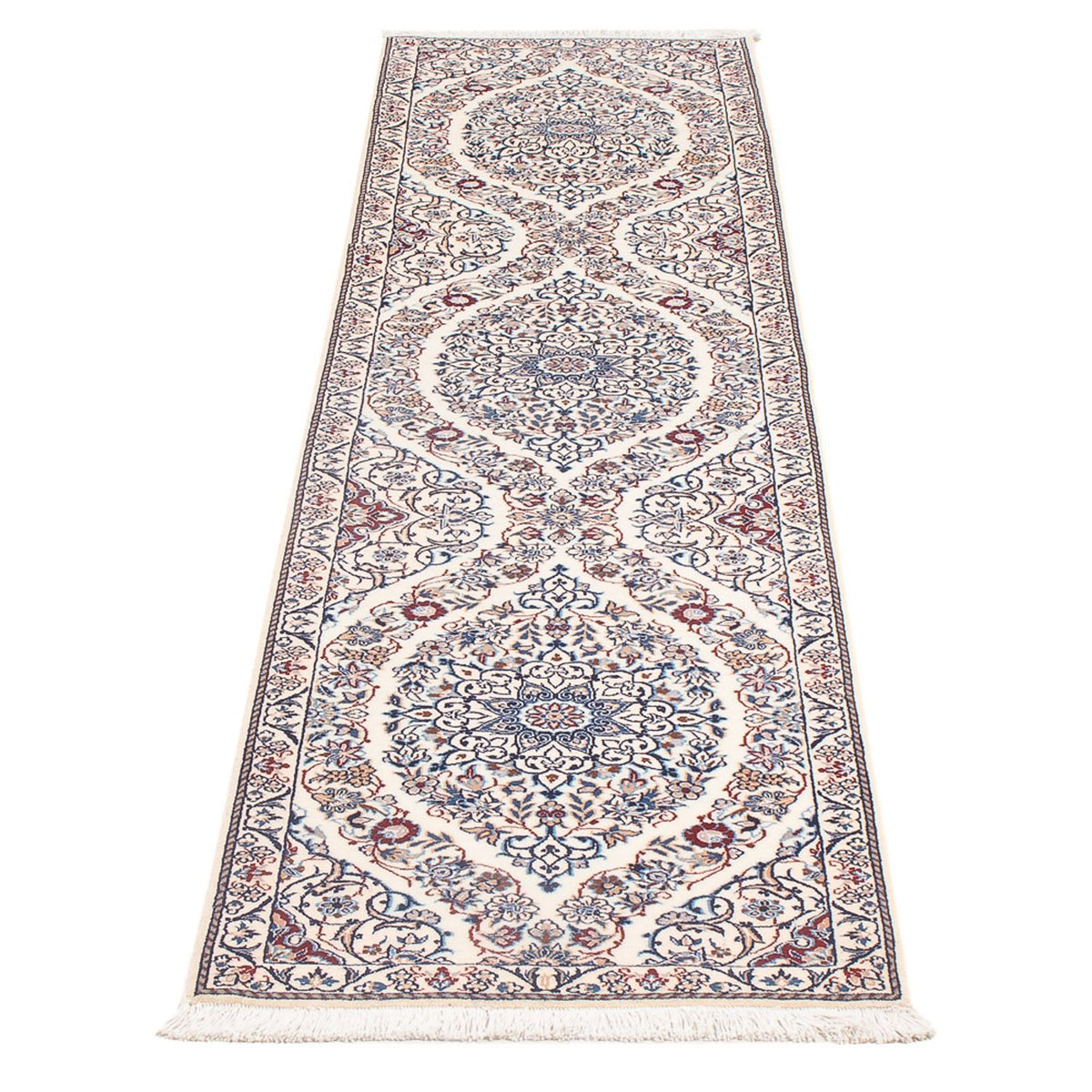 Runner Perser Rug - Nain - Premium - 208 x 49 cm - dark beige