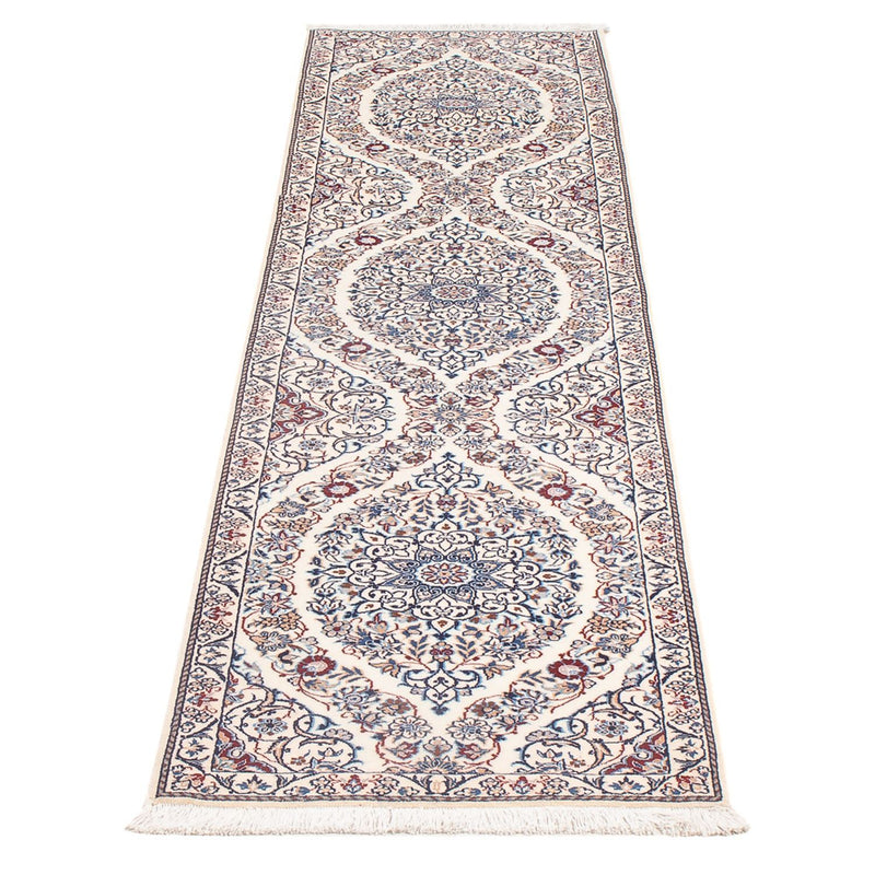 Runner Perser Rug - Nain - Premium - 208 x 49 cm - dark beige