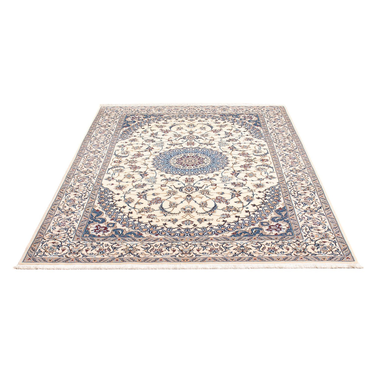 Perser Rug - Nain - Premium - 211 x 130 cm - cream