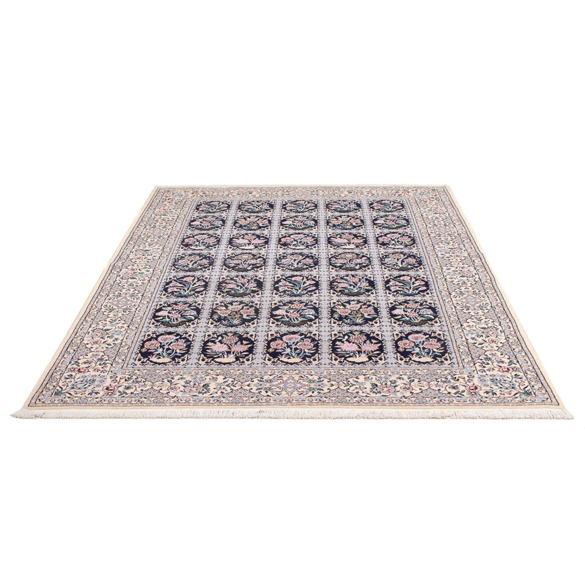 Perser Rug - Nain - Premium - 220 x 148 cm - dark blue