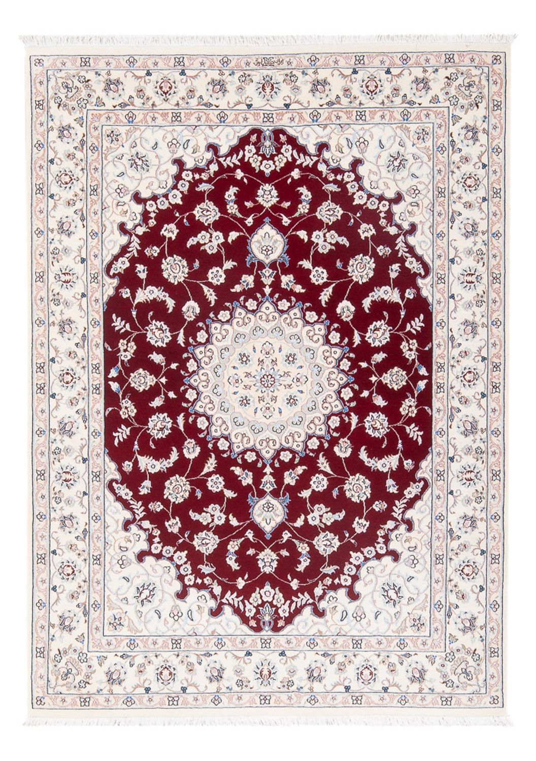 Perser Rug - Nain - Premium - 157 x 108 cm - red