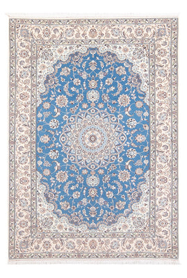 Perser Rug - Nain - Premium - 198 x 131 cm - blue