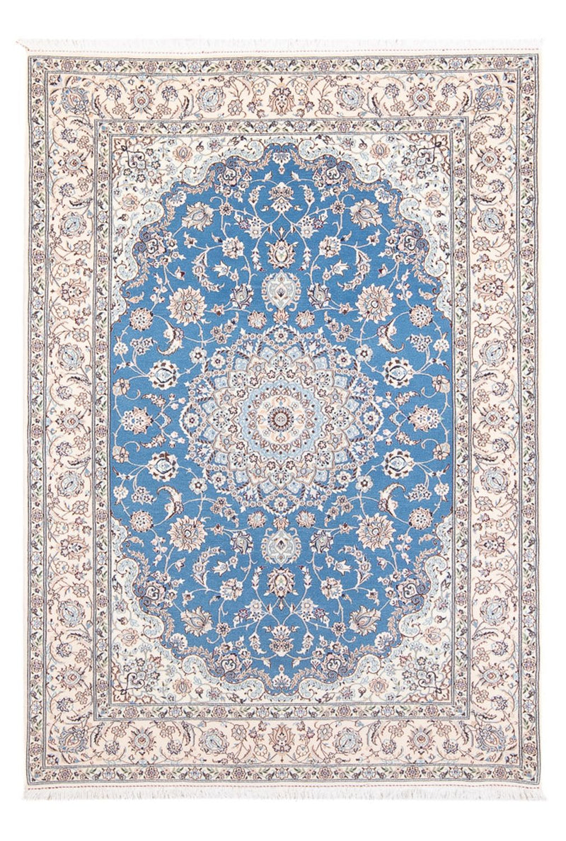 Perser Rug - Nain - Premium - 198 x 131 cm - blue
