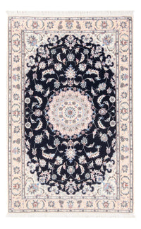 Perser Rug - Nain - Premium - 141 x 93 cm - dark blue