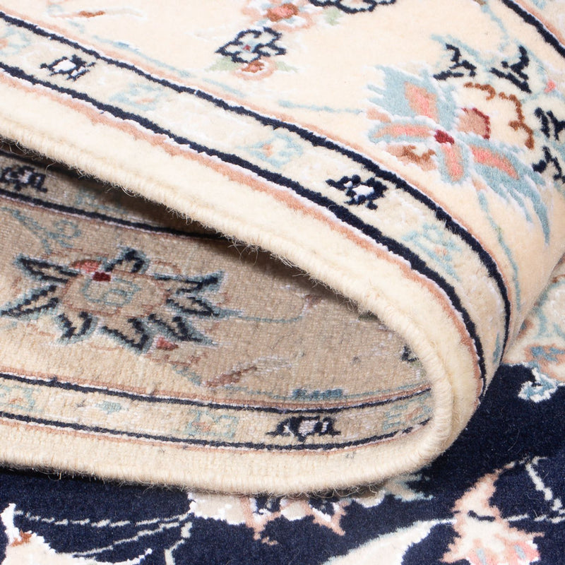 Perser Rug - Nain - Premium - 141 x 93 cm - dark blue