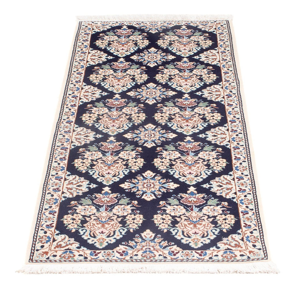 Runner Perser Rug - Nain - Premium - 145 x 53 cm - dark blue
