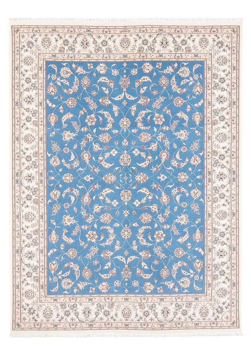 Perser Rug - Nain - Premium - 210 x 151 cm - blue