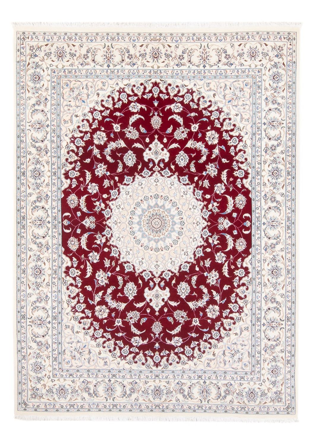 Perser Rug - Nain - Premium - 206 x 151 cm - red