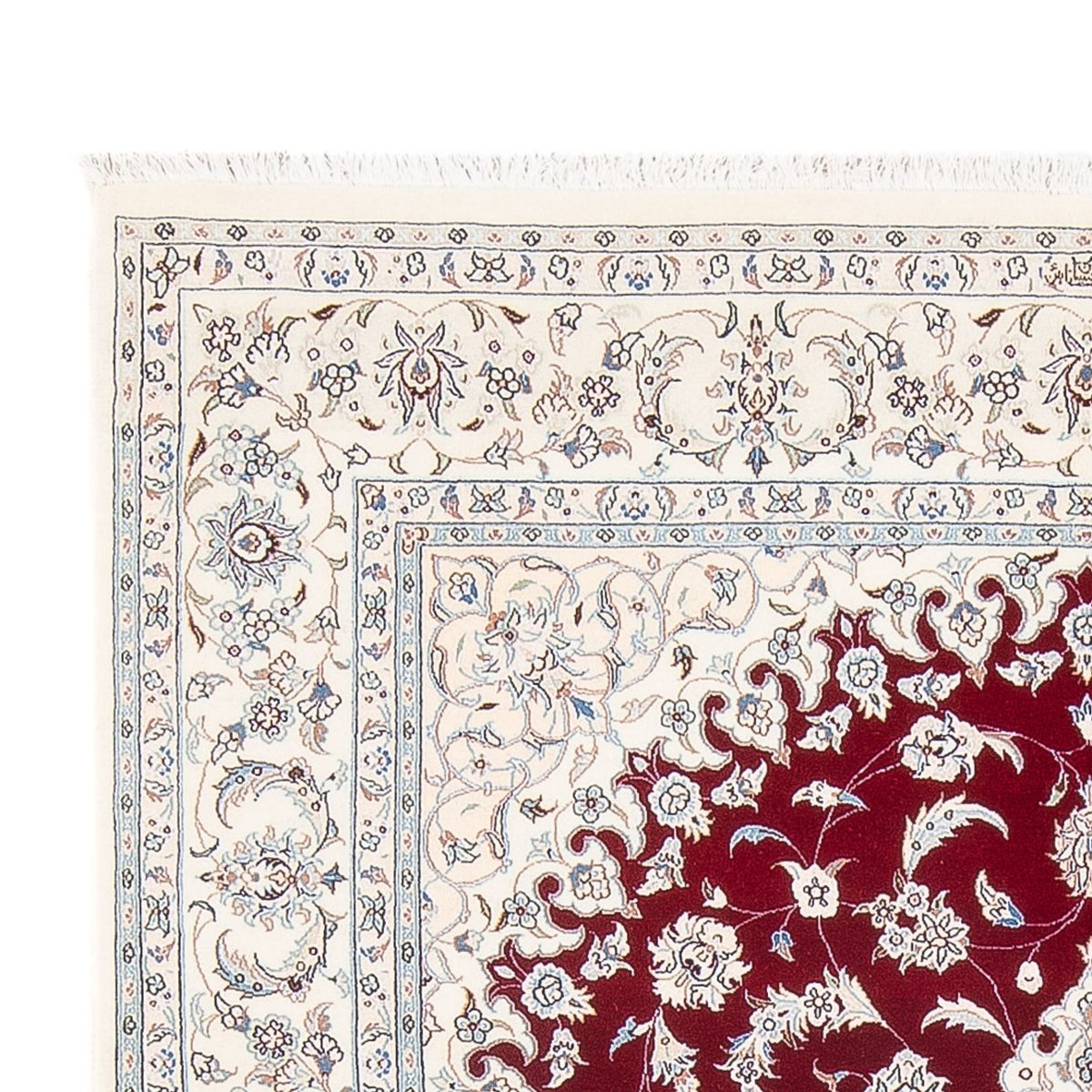 Perser Rug - Nain - Premium - 206 x 151 cm - red