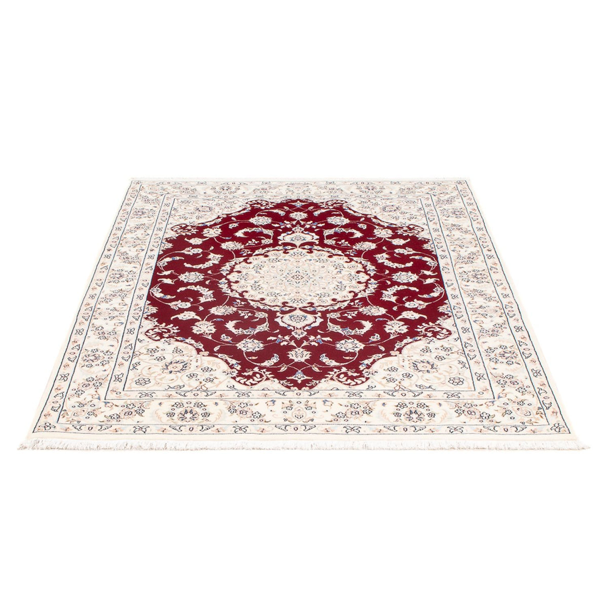 Perser Rug - Nain - Premium - 158 x 109 cm - red