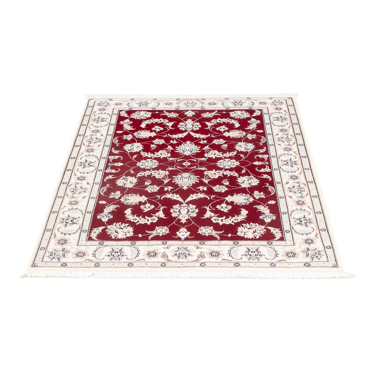 Perser Rug - Nain - Premium - 121 x 82 cm - red