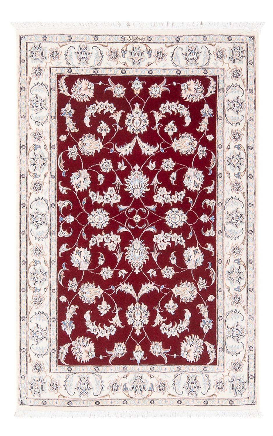 Perser Rug - Nain - Premium - 121 x 80 cm - red