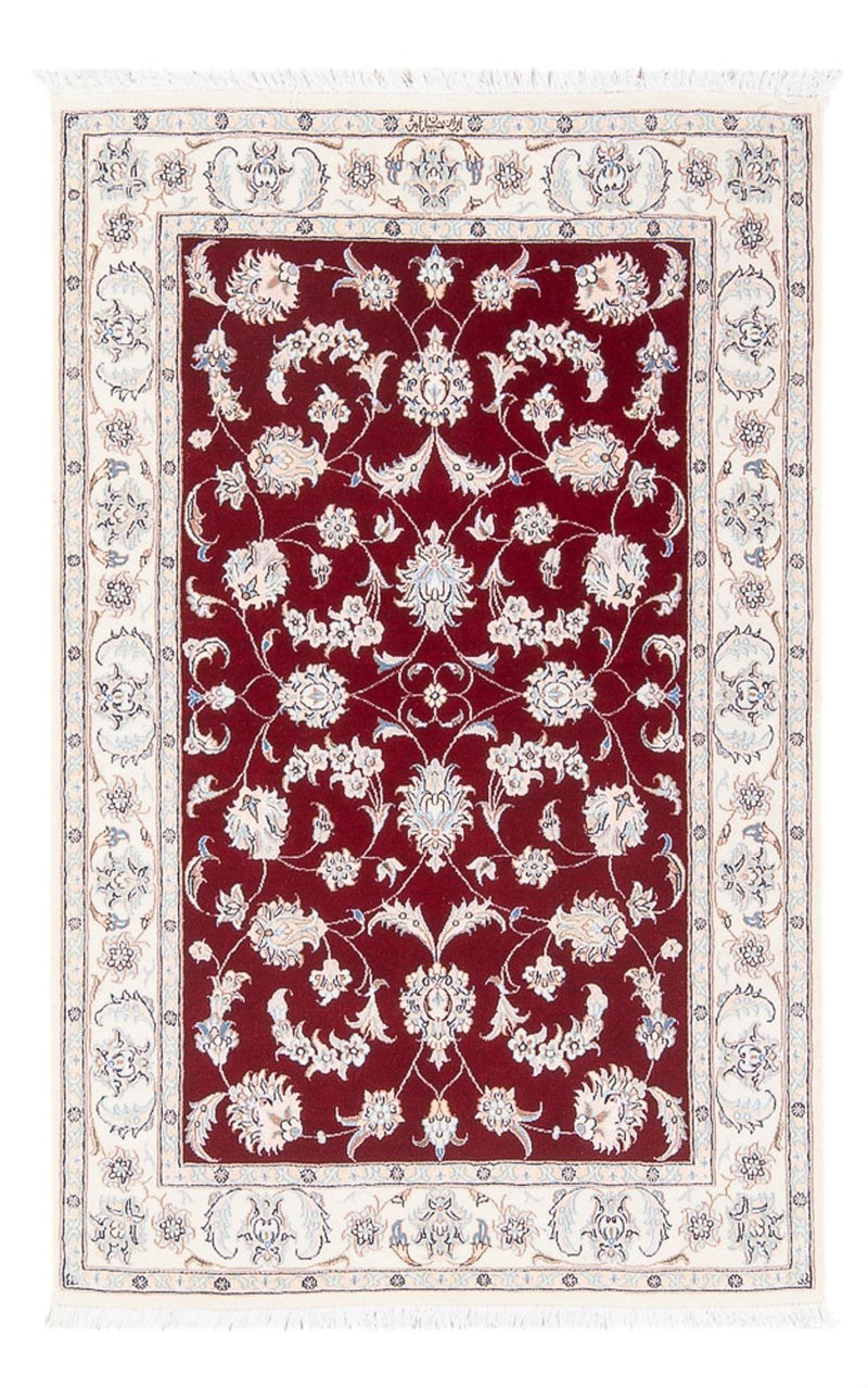 Perser Rug - Nain - Premium - 121 x 80 cm - red