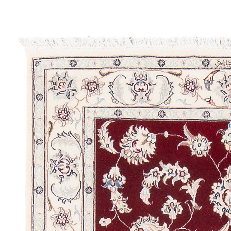 Perser Rug - Nain - Premium - 125 x 84 cm - red