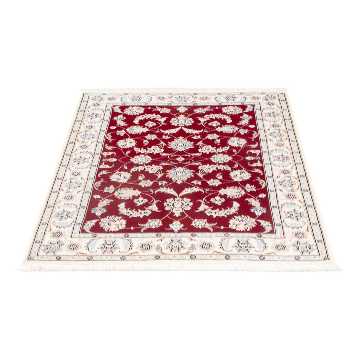 Perser Rug - Nain - Premium - 122 x 82 cm - red