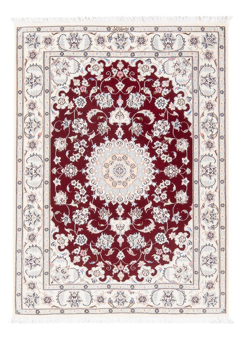 Perser Rug - Nain - Premium - 114 x 84 cm - red