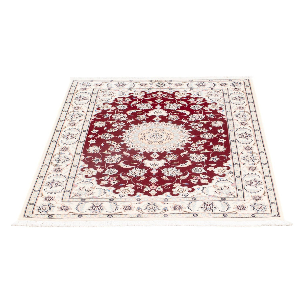 Perser Rug - Nain - Premium - 114 x 84 cm - red
