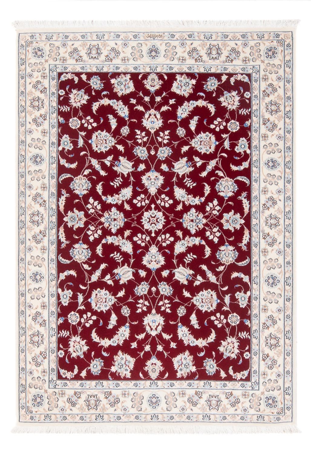 Perser Rug - Nain - Premium - 153 x 103 cm - red