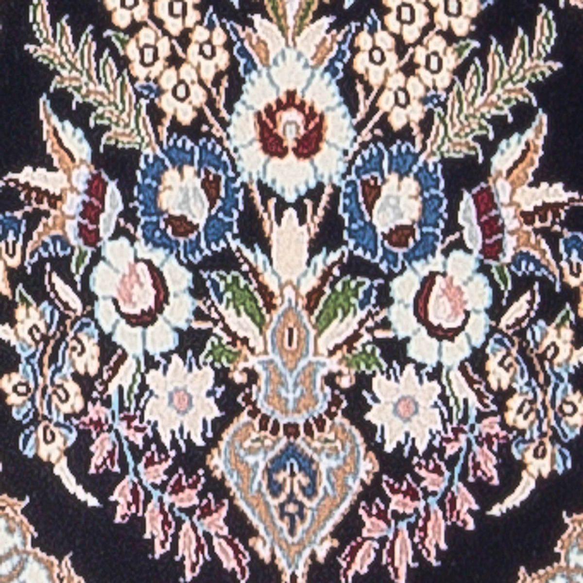 Runner Perser Rug - Nain - Premium - 213 x 35 cm - dark blue