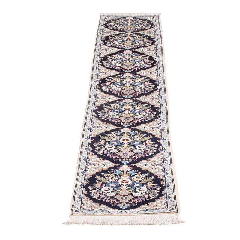 Runner Perser Rug - Nain - Premium - 213 x 35 cm - dark blue