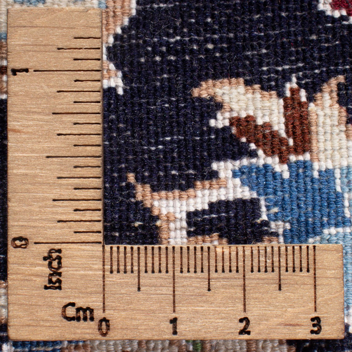 Runner Perser Rug - Nain - Premium - 213 x 35 cm - dark blue