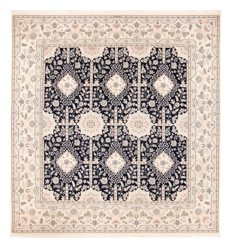 Perser Rug - Nain - 263 x 245 cm - dark blue