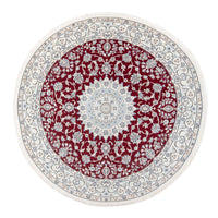 Perser Rug - Nain - Premium round  - 150 x 150 cm - red