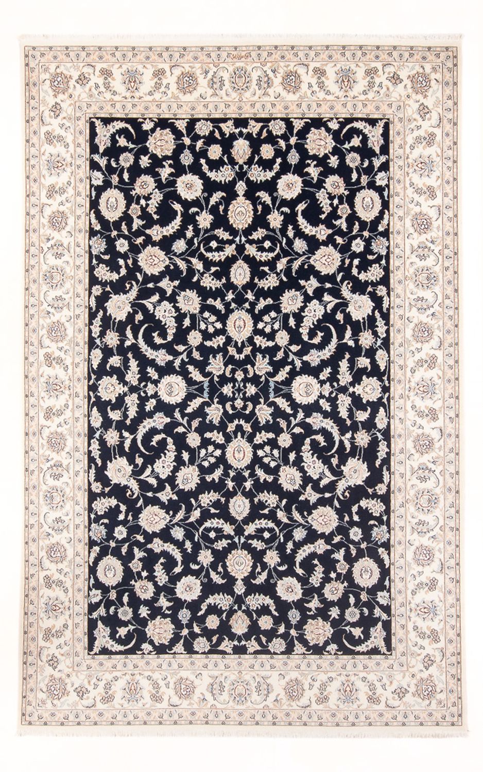 Perser Rug - Nain - 291 x 200 cm - dark blue