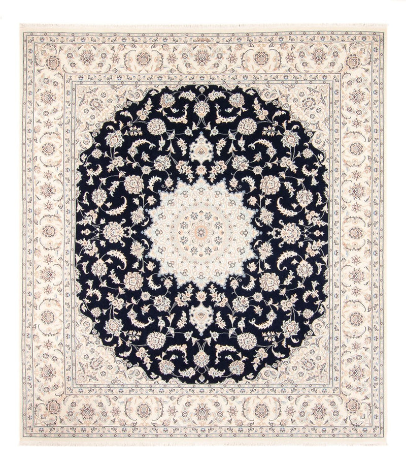 Perser Rug - Nain - 261 x 223 cm - dark blue