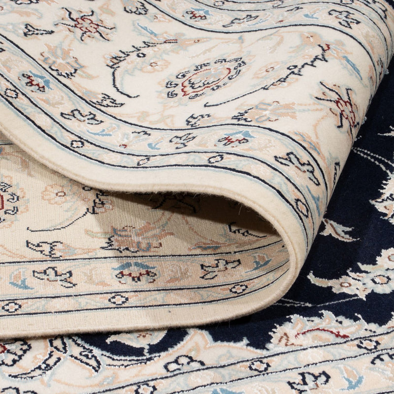 Perser Rug - Nain - 261 x 223 cm - dark blue