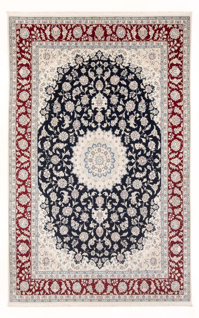 Nain Rug 198x297cm - Persian Rugs - dark blue