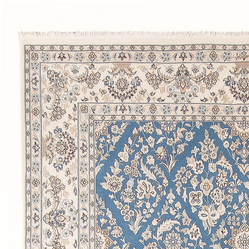 Perser Rug - Nain - 304 x 198 cm - light blue