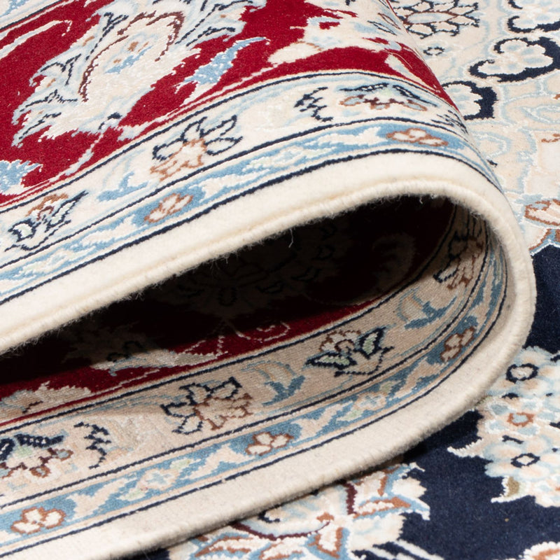 Perser Rug - Nain - 296 x 198 cm - dark blue