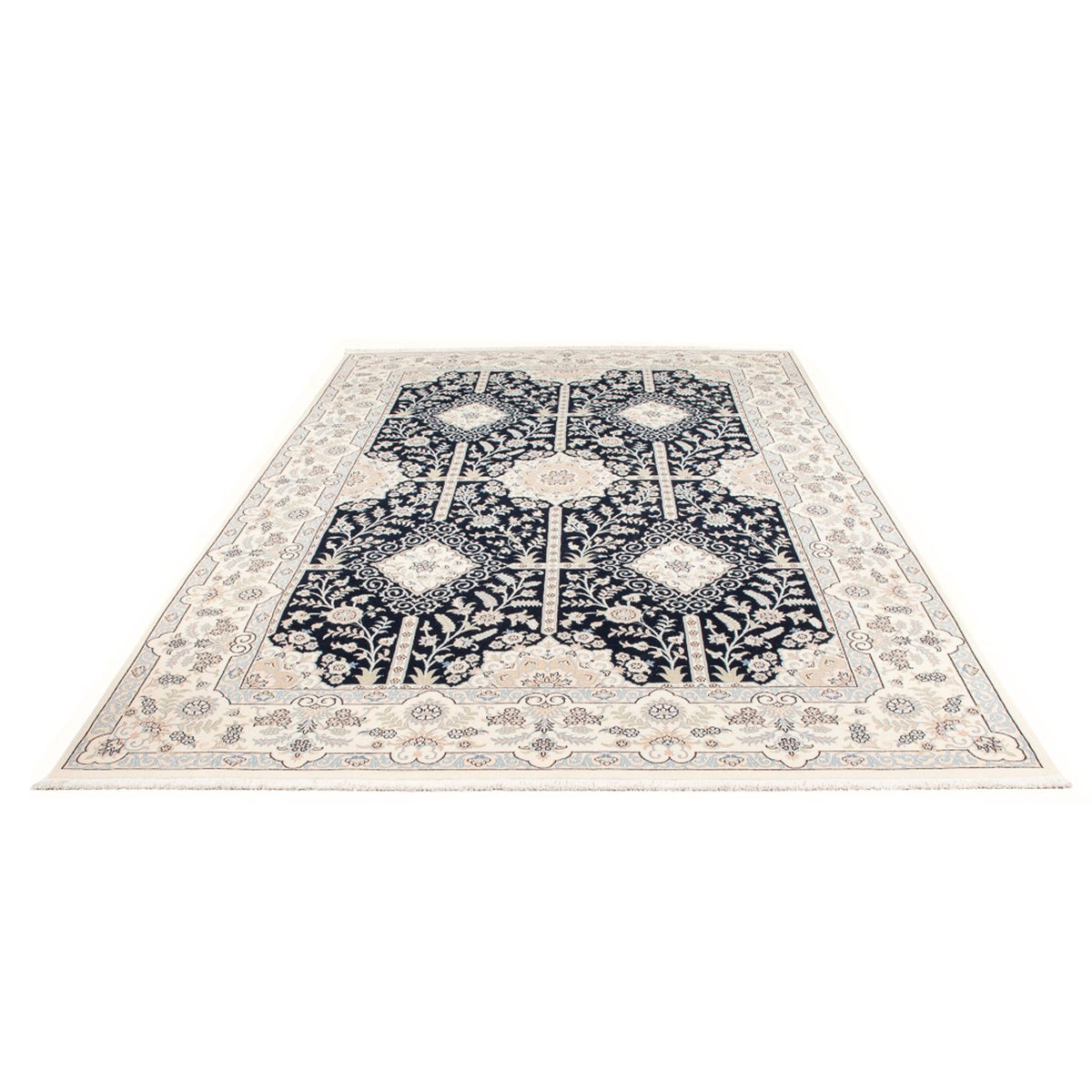 Perser Rug - Nain - Premium - 312 x 202 cm - dark blue