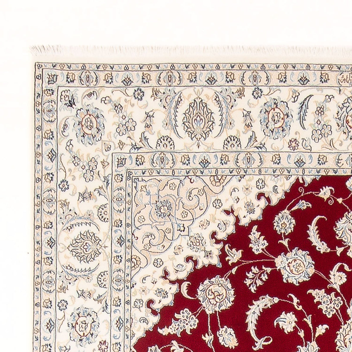 Perser Rug - Nain - Premium - 308 x 196 cm - red