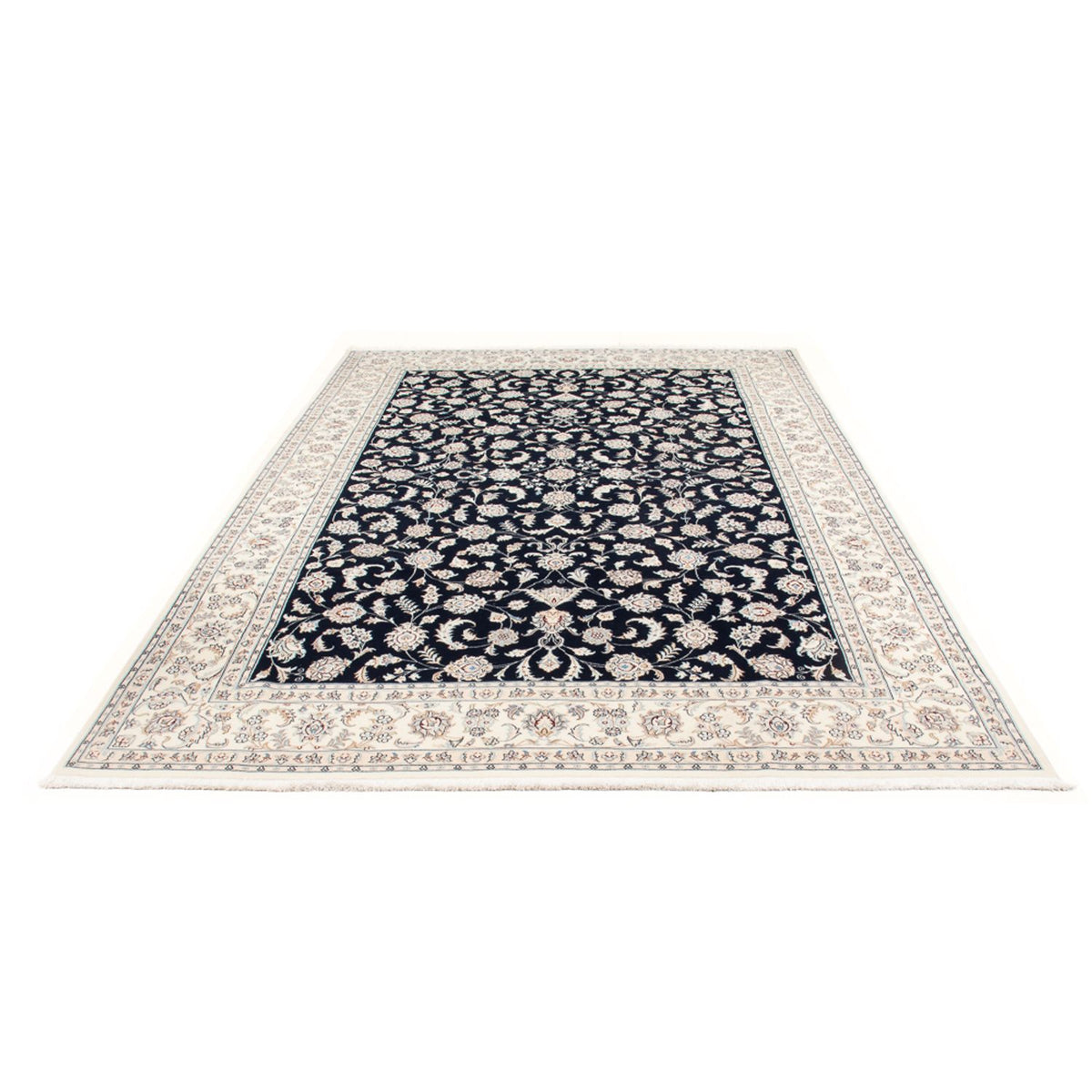 Perser Rug - Nain - Premium - 298 x 198 cm - dark blue