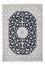Perser Rug - Nain - Premium - 207 x 146 cm - dark blue