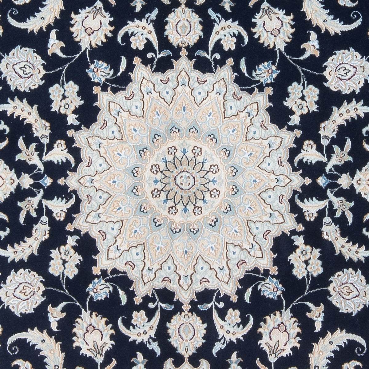 Perser Rug - Nain - Premium - 207 x 146 cm - dark blue
