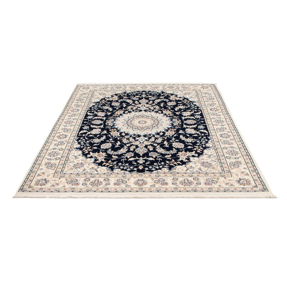 Perser Rug - Nain - Premium - 203 x 149 cm - dark blue