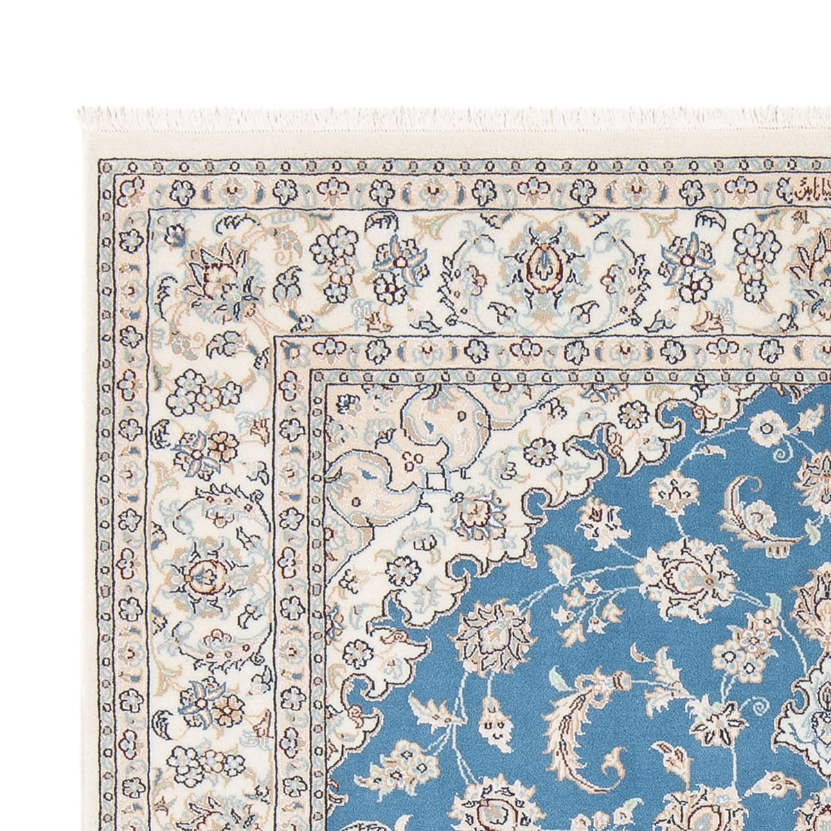 Nain - 6La Rug 147x206cm - Persian Rugs - blue
