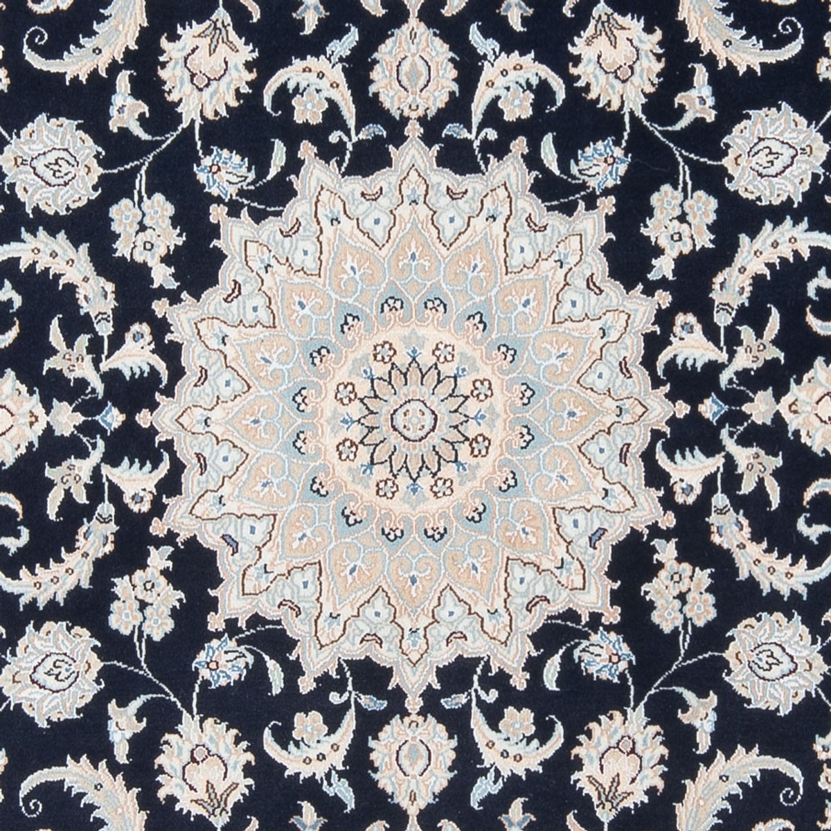 Perser Rug - Nain - Premium - 203 x 147 cm - dark blue
