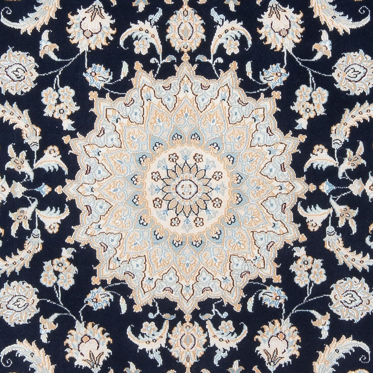 Perser Rug - Nain - Premium - 205 x 148 cm - dark blue