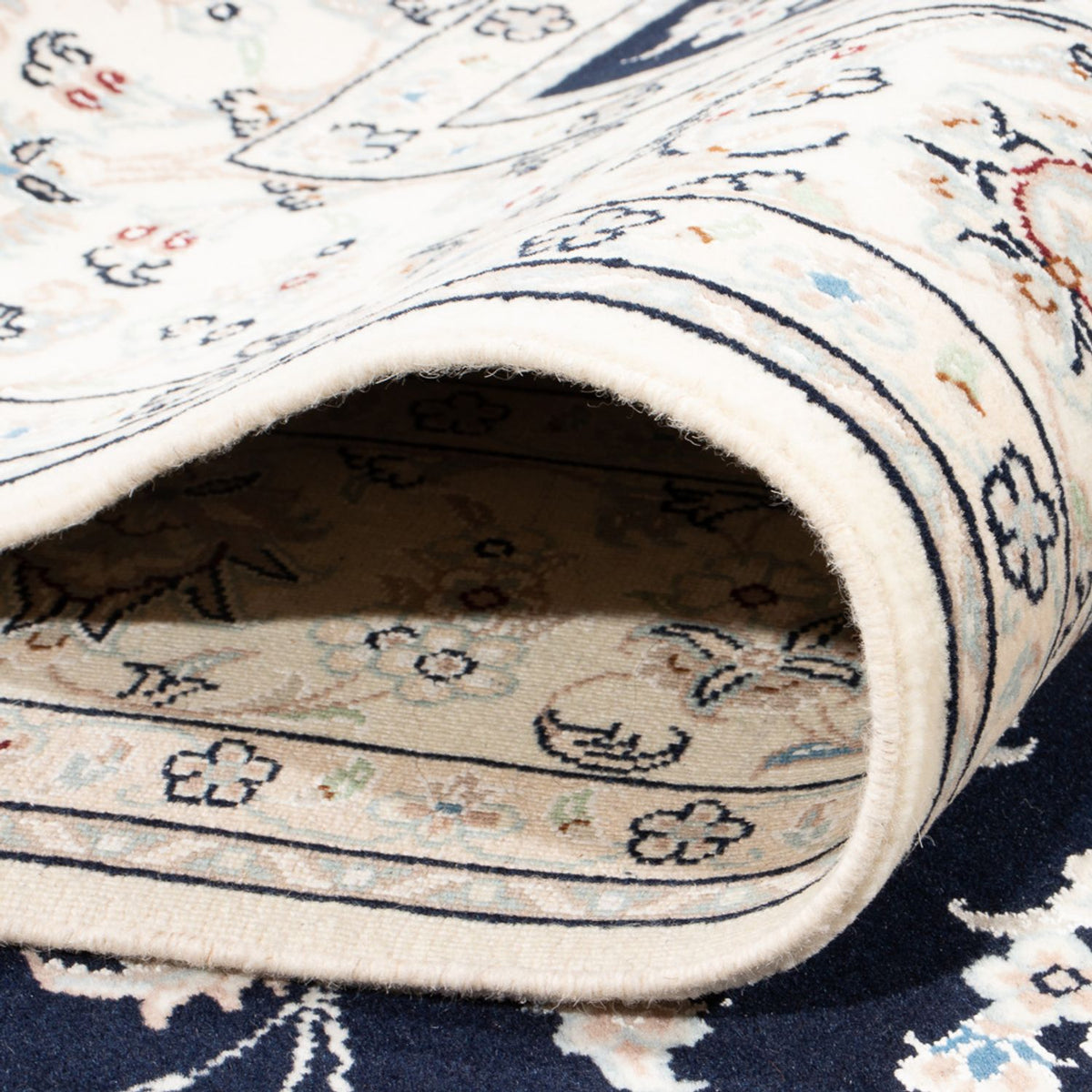 Perser Rug - Nain - Premium - 200 x 147 cm - dark blue