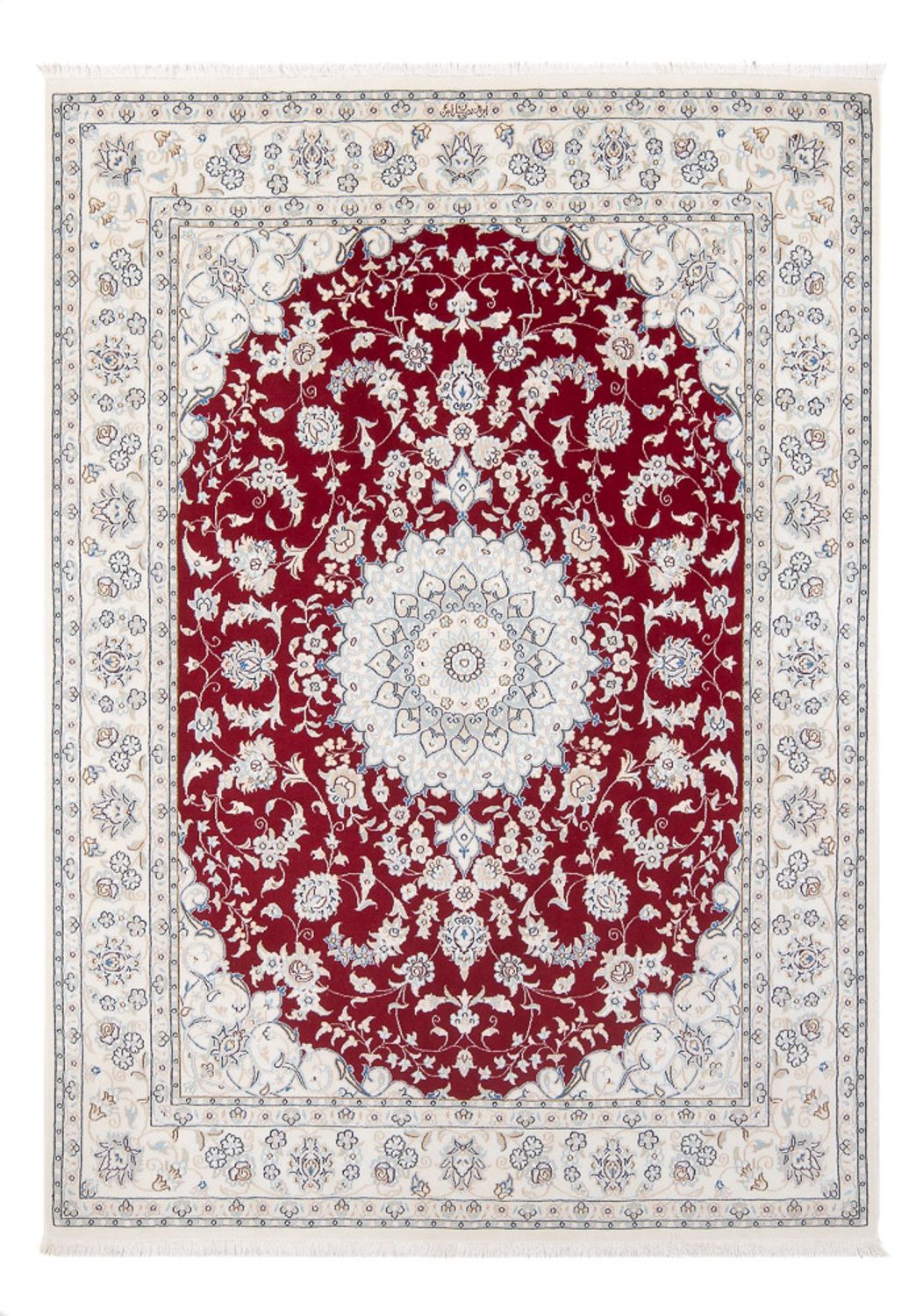 Perser Rug - Nain - Premium - 205 x 148 cm - red